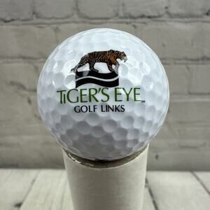 Tiger's‎ Eye Golf Links at Ocean Ridge Plantation logo golf ball